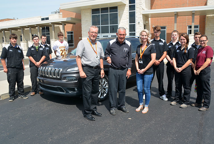 Four County accepts Jeep donation